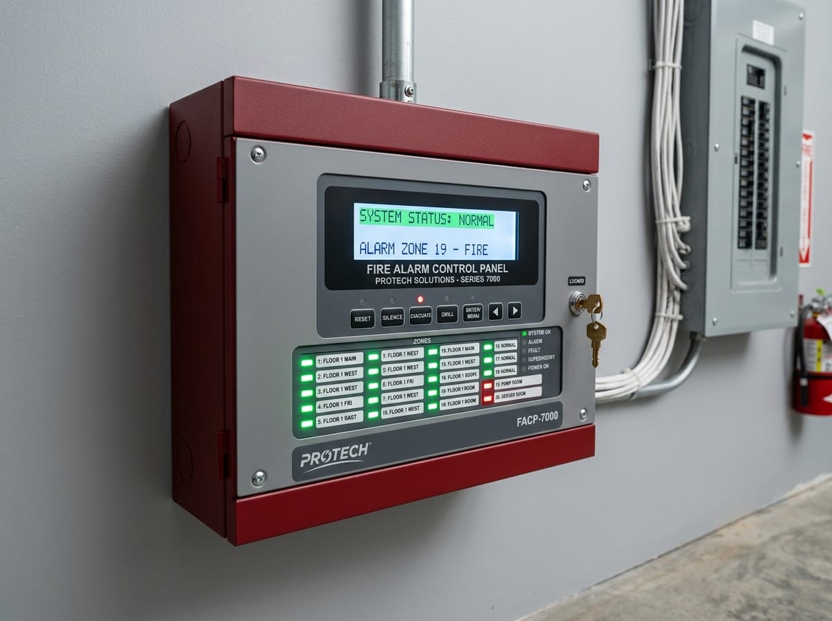 Digital Addressable Fire Alarm Control Panel