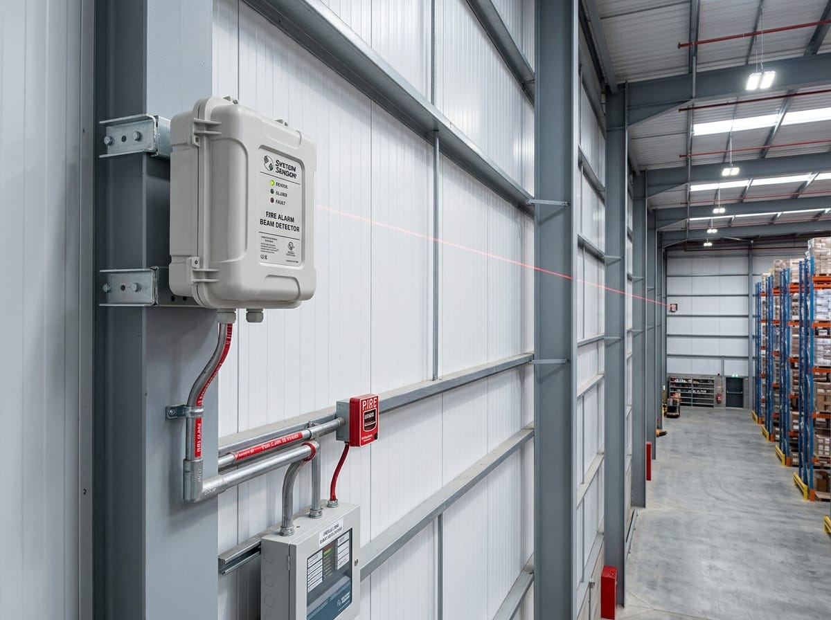 Industrial Optical Beam Smoke Detector
