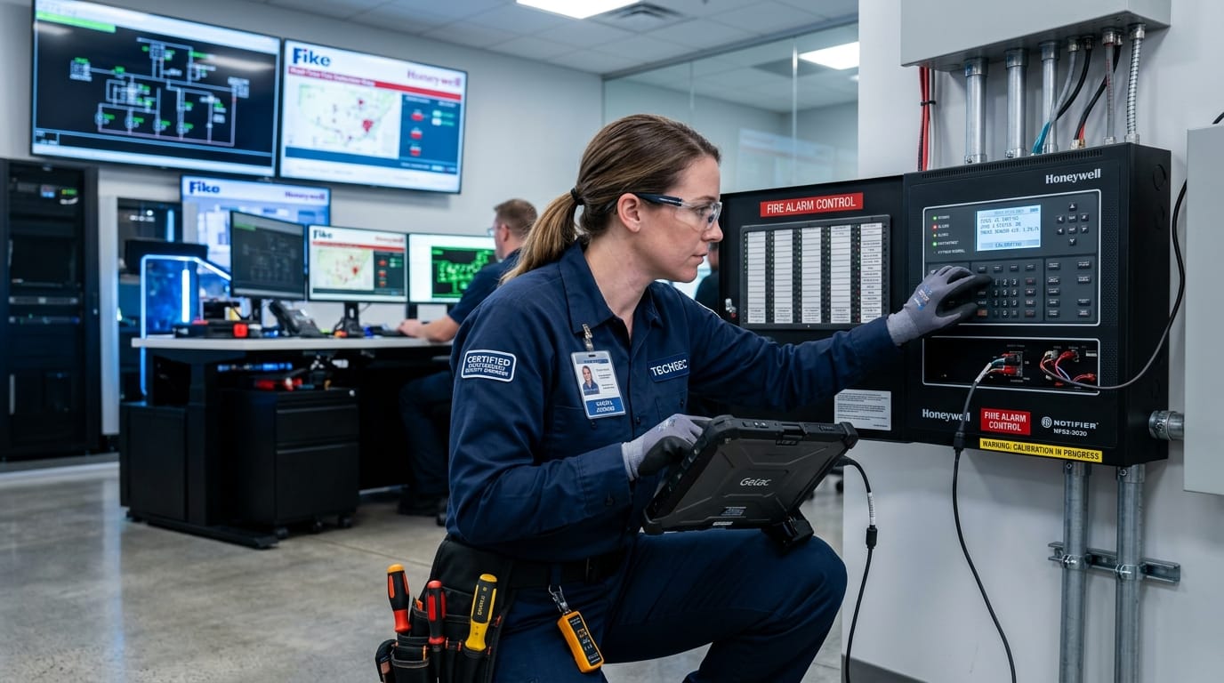 Fire Alarm Control Panel Calibration and Diagnostics