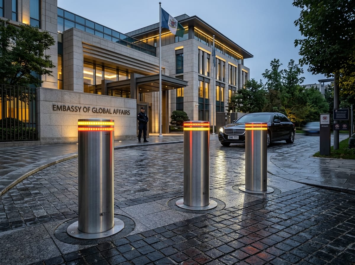 Hidrolik Mantar Bariyer (Bollard)